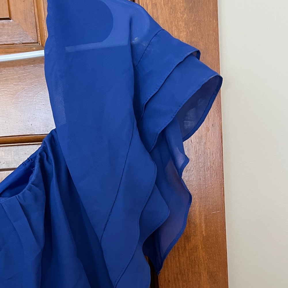 JJs House Royal Blue Maxi Dress wedding - Picture 6 of 9